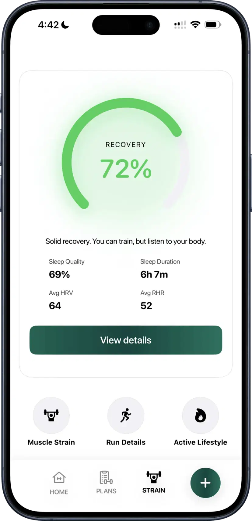HYX app recovery overview